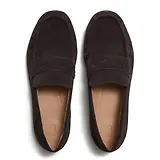 Thumbnail 3 of FitFlop Women's Delicato Suede Loafers - Brown Mix