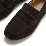 Thumbnail 4 of FitFlop Women's Delicato Suede Loafers - Brown Mix