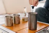 Thumbnail 5 of Snow Peak Titanium French Press - Silver