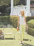 Thumbnail 9 of Joules Women's Deuce Cable Knitted Vest - Cream