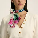 Thumbnail 2 of Joules Women's Highgrove Skinny Scarf - Multi Floral