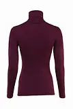 Thumbnail 3 of Holland Cooper Women's Essential Roll Neck - Burgundy