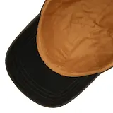 Thumbnail 3 of Stetson Exploring Since 1865 Waxed Cotton Baseball Cap - Dark Brown