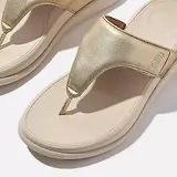 Thumbnail 3 of FitFlop Women's F-MODE GO Adjustable Toe-Post Sandals - Platino