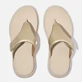 Thumbnail 4 of FitFlop Women's F-MODE GO Adjustable Toe-Post Sandals - Platino