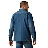Thumbnail 2 of Ariat Men's Denim Retro Fit Shirt - Stone