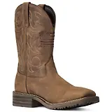 Thumbnail 1 of Ariat Men's Hybrid Patriot Waterproof Western Boots - Distressed Brown