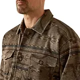 Thumbnail 3 of Ariat Men's Caldwell Printed Shirt Jacket - Beige