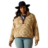 Thumbnail 5 of Ariat Women's Berber Snap Front Sweatshirt - Lone Ridge Print