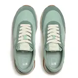 Thumbnail 7 of FitFlop x Pantone Women's Retro-Q Suede Trainers - Frosty Green