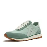 Thumbnail 6 of FitFlop x Pantone Women's Retro-Q Suede Trainers - Frosty Green