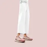 Thumbnail 2 of FitFlop x Pantone Women's Retro-Q Suede Trainers - Misty Rose