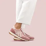 Thumbnail 3 of FitFlop x Pantone Women's Retro-Q Suede Trainers - Misty Rose
