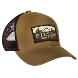 Thumbnail 1 of Filson Logger Tin Cloth Mesh Cap - Dark Tan
