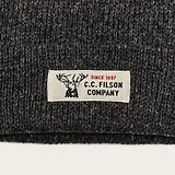 Thumbnail 2 of Filson Lined Ragg Wool Beanie Hat - Charcoal Black