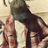 Thumbnail 2 of Filson Men's Diamond Trucker Cap - Olive