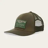 Thumbnail 2 of Filson Scenic Waxed Logger Mesh Cap - Otter Green