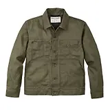 Thumbnail 1 of Filson Tin Cloth Short Lined Cruiser Jacket - Military Green