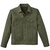 Thumbnail 1 of Filson Men's Dry Wax Short Cruiser Jacket - Olive