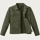 Thumbnail 3 of Filson Men's Dry Wax Short Cruiser Jacket - Olive