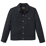 Thumbnail 1 of Filson Men's Dry Wax Short Cruiser Jacket - Navy