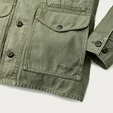 Thumbnail 6 of Filson Cotton Reverse Sateen Field Cruiser Jacket - Washed Fatigue Green