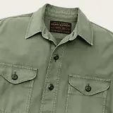 Thumbnail 7 of Filson Men's Cotton Field Jac-Shirt - Washed Fatigue Green