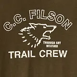 Thumbnail 3 of Filson Men's Frontier Graphic T-Shirt - Military Olive/Trail