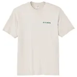 Thumbnail 1 of Filson Men's Frontier Logo T-Shirt - Cliff Gray/Scenic Mark