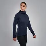 Thumbnail 2 of Montane Women's Protium Hooded Fleece Jacket - Eclipse Blue