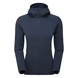 Thumbnail 1 of Montane Women's Protium Hooded Fleece Jacket - Eclipse Blue