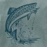 Thumbnail 3 of Filson Men's Frontier Graphic T-Shirt - Balsam Green