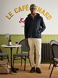 Thumbnail 14 of Joules Men's Ayston Lightweight Waterproof Coat - Navy Blue