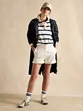 Thumbnail 3 of Joules Women's Holkham Waterproof Packable Raincoat - Navy Paisley