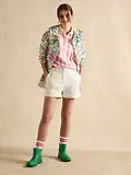 Thumbnail 5 of Joules Women's Holt Waterproof Packable Raincoat - Mosaic Floral
