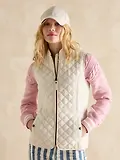 Thumbnail 2 of Joules Women's Minx Showerproof Diamond Quilted Gilet - Cream