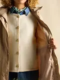 Thumbnail 5 of Joules Women's Hensley Waterproof Longline Coat - Tan Brown
