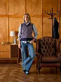 Thumbnail 12 of Joules Women's Palazzo Jeans - Mid Blue Denim