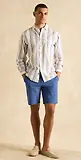 Thumbnail 6 of Joules Men's Long Sleeve Linen Shirt - Multi Stripe