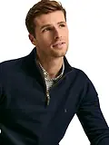 Thumbnail 9 of Joules Men's Hillside Quarter Zip Knit Jumper - Navy