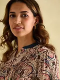 Thumbnail 5 of Joules Women's Rosa Maxi Shirt Dress - Paisley Multi