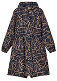 Thumbnail 1 of Joules Women's Holkham Waterproof Packable Hooded Raincoat - Navy Blue Bridle