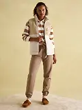 Thumbnail 5 of Joules Women's Mallory Fleece Gilet - Cream