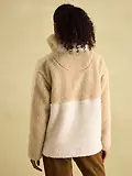 Thumbnail 3 of Joules Women's Tilly Quarter Zip Fleece - Neutral