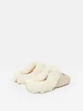 Thumbnail 4 of Joules Women's Slippet Luxe Embroidered Slippers - Natural Dachshund
