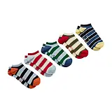 Thumbnail 1 of Joules Men's Rilla 5 Pack Trainer Socks - Multi Bright