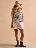 Thumbnail 11 of Joules Women's Amara Shorts - Pink Toile