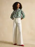 Thumbnail 5 of Joules Women's Maeva 100% Linen Shirt - Tennis Print