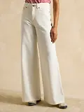 Thumbnail 2 of Joules Women's Palazzo Jeans - Ecru