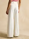 Thumbnail 3 of Joules Women's Palazzo Jeans - Ecru
